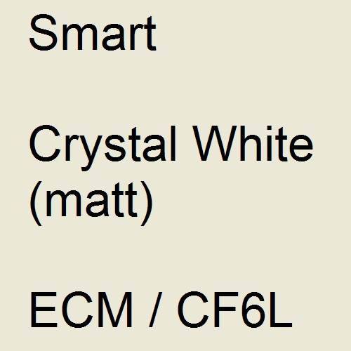 Smart, Crystal White (matt), ECM / CF6L.